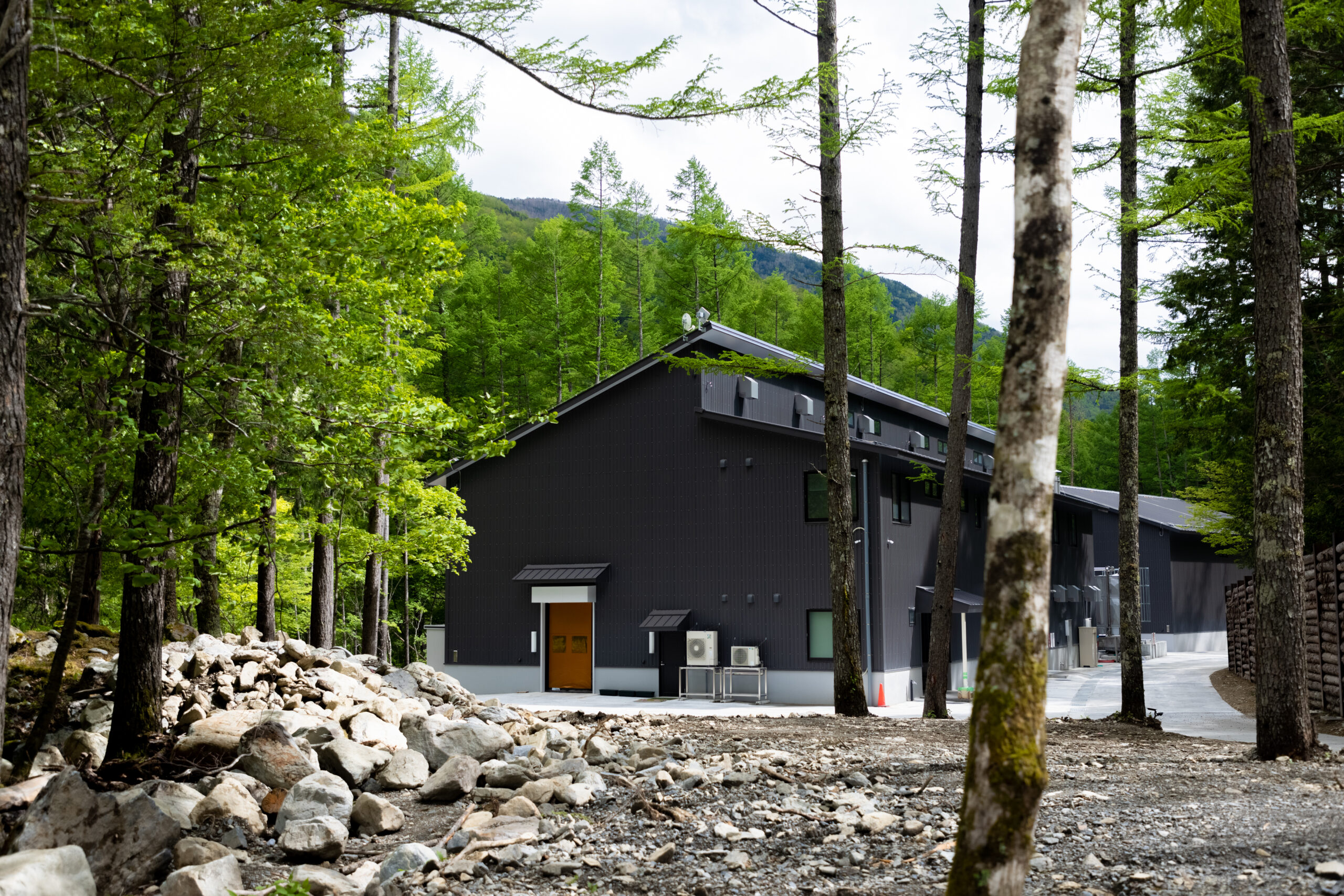 Facade of the Distillery